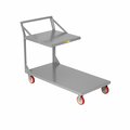 Little Giant Platform Truck with Floating Top Shelf, 24"X36" Lower Deck Size LF-2436-5PY